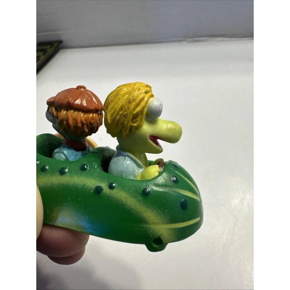 Jim Henson 1988 Muppets In Pickle‎ Car Cookie Wheels Toy Vintage